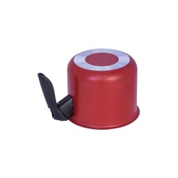 Jogo Canecao Leiteira Fervedor Antiaderente 12/14/16 Vermelho - 5