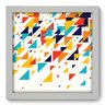 Quadro Decorativo Triângulos N1097 22cm x 22cm - 1
