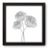 Quadro Decorativo Flores N5027 22cm x 22cm - 1