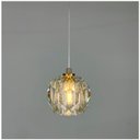 Ver imagem 7 de Lustre Globo Vidro Pendente Cristal Globinho Led Luminária Moderna