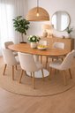 Ver imagem 1 de Mesa de Jantar Saarinen Oval 180x100cm - Carmel