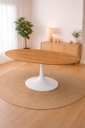 Ver imagem 3 de Mesa de Jantar Saarinen Oval 180x100cm - Carmel