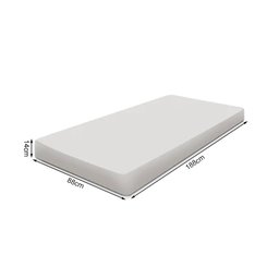 Cama Montessoriana Solteiro com Colchão em Madeira com Revestimento em Tecido Luana Rosa - 5