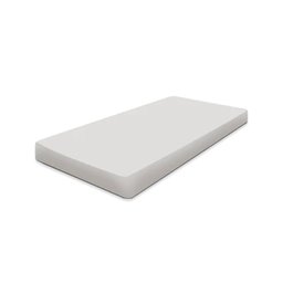 Cama Montessoriana Solteiro com Colchão em Madeira com Revestimento em Tecido Luana Rosa - 3