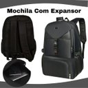 Ver imagem 2 de Mochila Motoqueiro Moto Expansor Resistente Capacete Grande:preto
