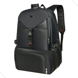 Mochila Motoqueiro Moto Expansor Resistente Capacete Grande:preto