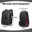 Ver imagem 6 de Mochila Motoqueiro Moto Expansor Resistente Capacete Grande:preto