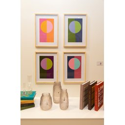Conjunto de Quadros Geométricos 4 peças Mart - 3