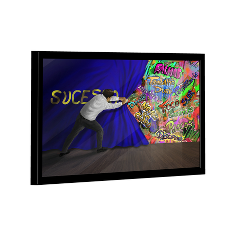 Quadro Cortina do Sucesso -- BR ARTES