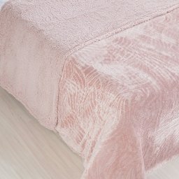 Manta Sherpa Realce King Dupla Face 240x260cm Wild Rosê - 2