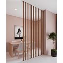 Ver imagem 3 de Brise Mdf Talatto 01 Unid. 274x6x4cm Larg. - Freijó