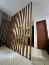 Ver imagem 2 de Brise MDF Talatto 01 Unid. 274x6,5x4cm Larg. - Freijó