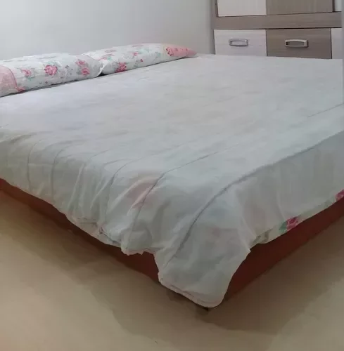 Cama Casal Queen Montessoriana Penafort 158x198x12 Imbuia - 2