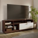 Ver imagem 1 de Rack para TV com 6 Nichos 2 Portas 180cm Lima Colibri
