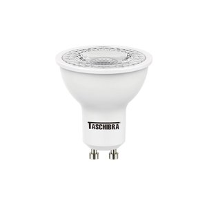 Kit 10 Lâmpadas Led Taschibra Tdl 35 Dicroica Mr16 4,9w Gu10 Bivolt 2700k Luz Amarela