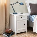 Ver imagem 2 de Mesa de Cabeceira Ditália 1Gv 1Pt com divisor DM-114 Branco