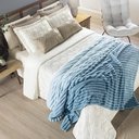 Ver imagem 2 de Cobertor Queen Fluffy Manta Flannel Ultrasoft - Acqua