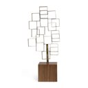 Ver imagem 2 de Escultura Decorativa Abstrata em Metal Bronze 48cm 21288 Mart