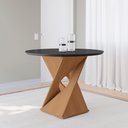 Ver imagem 6 de Conjunto Sala de Jantar Luna Kappesberg 4 Cadeiras Veludo Titanio