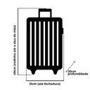 Ver imagem 5 de Mala de bordo vinho Londres PP Swiss Move