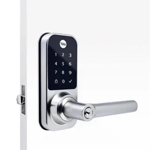 Fechadura Digital Ydl 120 com Maçaneta, Senha e Chave