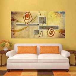 Quadro Decorativo 122x60 Sala Quarto Arte Abstrata - 2