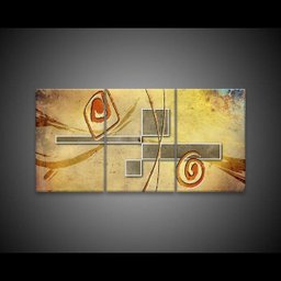 Quadro Decorativo 122x60 Sala Quarto Arte Abstrata - 4