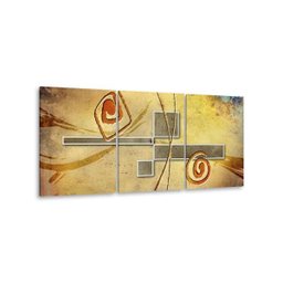 Quadro Decorativo 122x60 Sala Quarto Arte Abstrata - 3