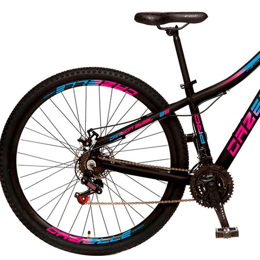 Bicicleta Aro 29 Colli Cazelle Veneza 21 Marchas Freio a Disco