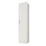 Armario Multiuso 1 Porta 3 Prateleiras Lavanda Kits Paraná Cor:branco White - 1