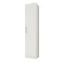 Ver imagem 1 de Armario Multiuso 1 Porta 3 Prateleiras Lavanda Kits Paraná Cor:branco White