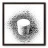 Quadro Decorativo Cilindro N8135 70cm x 70cm - 1