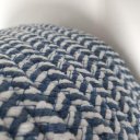 Ver imagem 7 de Cesta Decorativo Organizadora Cachepô Home&co Tecido 15x30x30cm Azul