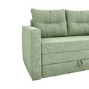 Ver imagem 5 de Sofá Cama 2 Lugares Casal 1,50 Mts Bouclê Luma Matrix Cor:boucle Oliva