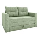 Ver imagem 1 de Sofá Cama 2 Lugares Casal 1,50 Mts Bouclê Luma Matrix Cor:boucle Oliva