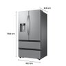 Geladeira Samsung French Door Rf26 4 Portas 110v Rf26cg7400sraz - 4