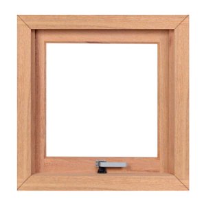 Janela de Madeira Vitro Máximo Ar Panorâmico Reto de Eucalipto Esel Esquadrias - 0.60 (L) X 0.60 (A)