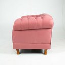 Ver imagem 3 de Conjunto c/ 2 Poltronas Chesterfield Duque Para Sala, Tv, Estar, Recepção , Decoração - Suede Rosa