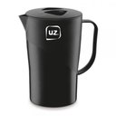 Ver imagem 1 de Jarra Suco Agua 2 Litros Slim Moderna Reforçada Preto Uz