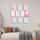 Ver imagem 3 de Kit 10 Placas MDF Infantil Menina Fofa Doce Parede Moderna