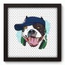 Quadro Decorativo Cachorro N5016 22cm x 22cm - 1
