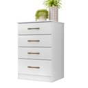 Ver imagem 2 de Cômoda Ms913 61cm 4 Gavetas Linha Cômoda Branco Moval