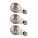 Ver imagem 1 de Lampada Led Fumê 30w Kit 3 Unid. Decorativa Vintage Iluminação Branco Quente Retrô Multifilamento Lu