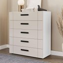 Ver imagem 1 de Cômoda Organizadora 90cm com 5 Gavetas 240840 Linha Lisboa Politorno Móveis
