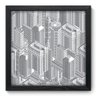 Quadro Decorativo Cidade N6103 33cm x 33cm - 1