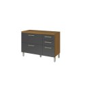 Ver imagem 1 de Balcao Nesher Princesa 2pt 3gv 120cm (freijo - Off White)
