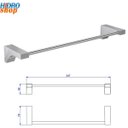 Ver imagem 2 de Porta Toalha 300mm Deca Liv Cromado - 2040c22030