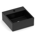 Ver imagem 1 de Cuba Apoio 350x350 com Mesa Basic Q6 Matte Black Celite