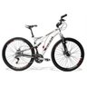 Bicicleta GTS Aro 29 Freio a Disco Câmbio Shimano Tourney 21 Marchas Amortecedor no Quadro e - Branc - 1