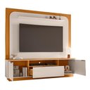 Ver imagem 3 de Estante Home Theater Nilo Cinamomo/off White para Tv até 75” - Madetec